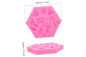 Molde silicona cabezas de animales 0377 (2)